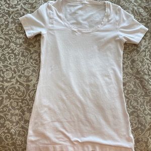 White lululemon T-shirt